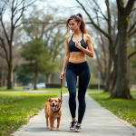 The Amazing Positive Psychology Of Walking Your Dog in a Bustling Park