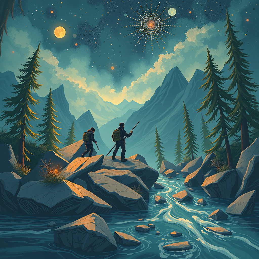 Venture and Discover for the Mystical Psychology of Exploration