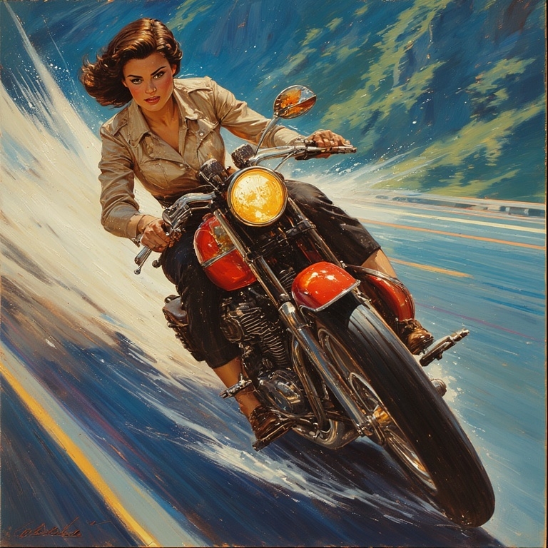 Motorcycle Throttle and Free Thought