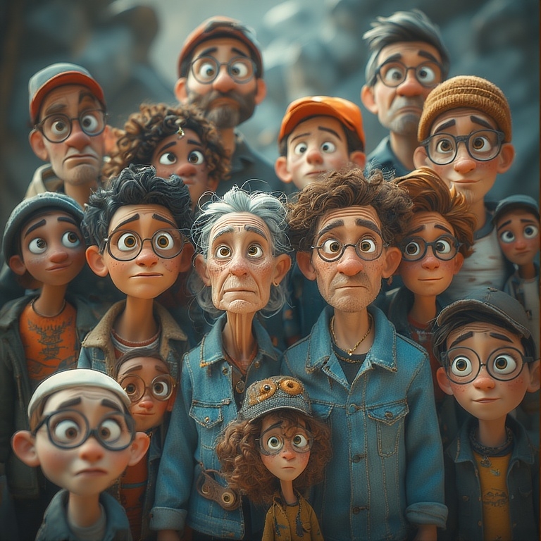 Human Identity Cartoons
