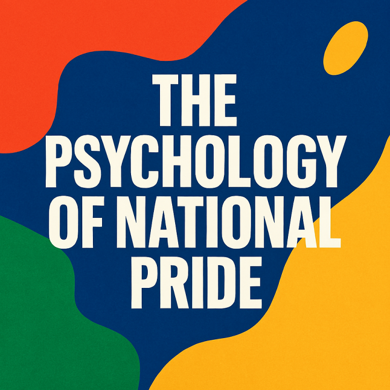 The National Pride Psychology Of Modern Societies