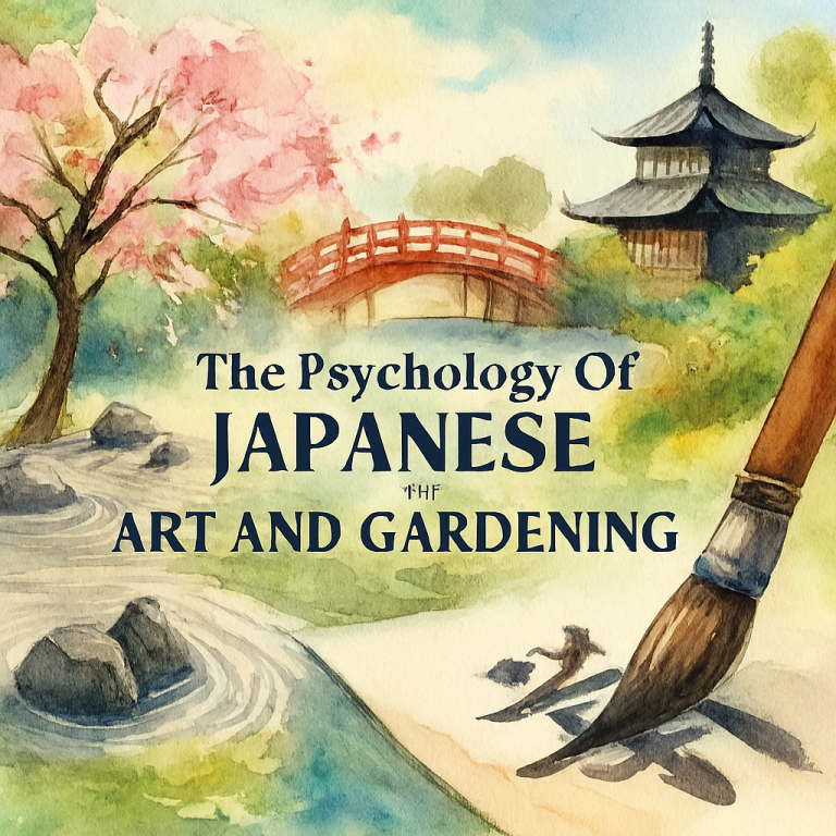 Magical Psychology Of Japanese Art Or Nature And Gardening
