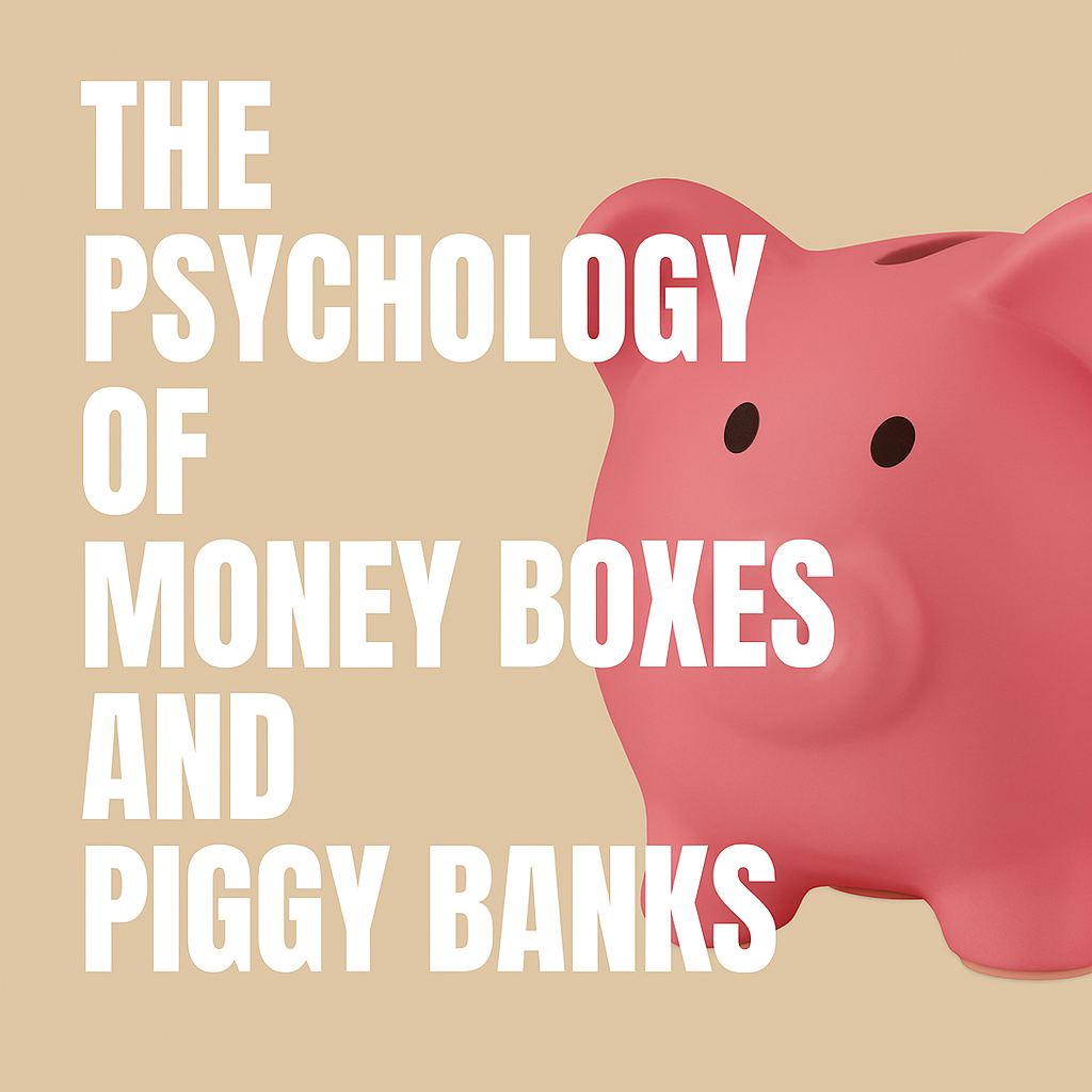 Psychology Of Money Boxes And Piggy Banks Growth