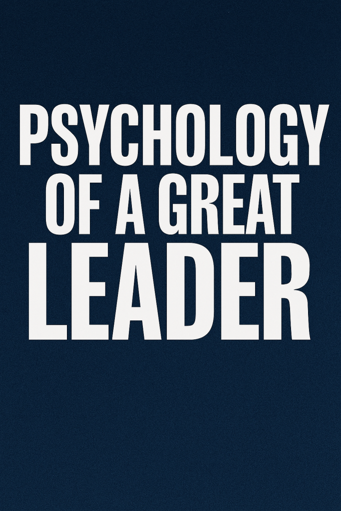 Great Leader Or Strong Manager Power Psychology
