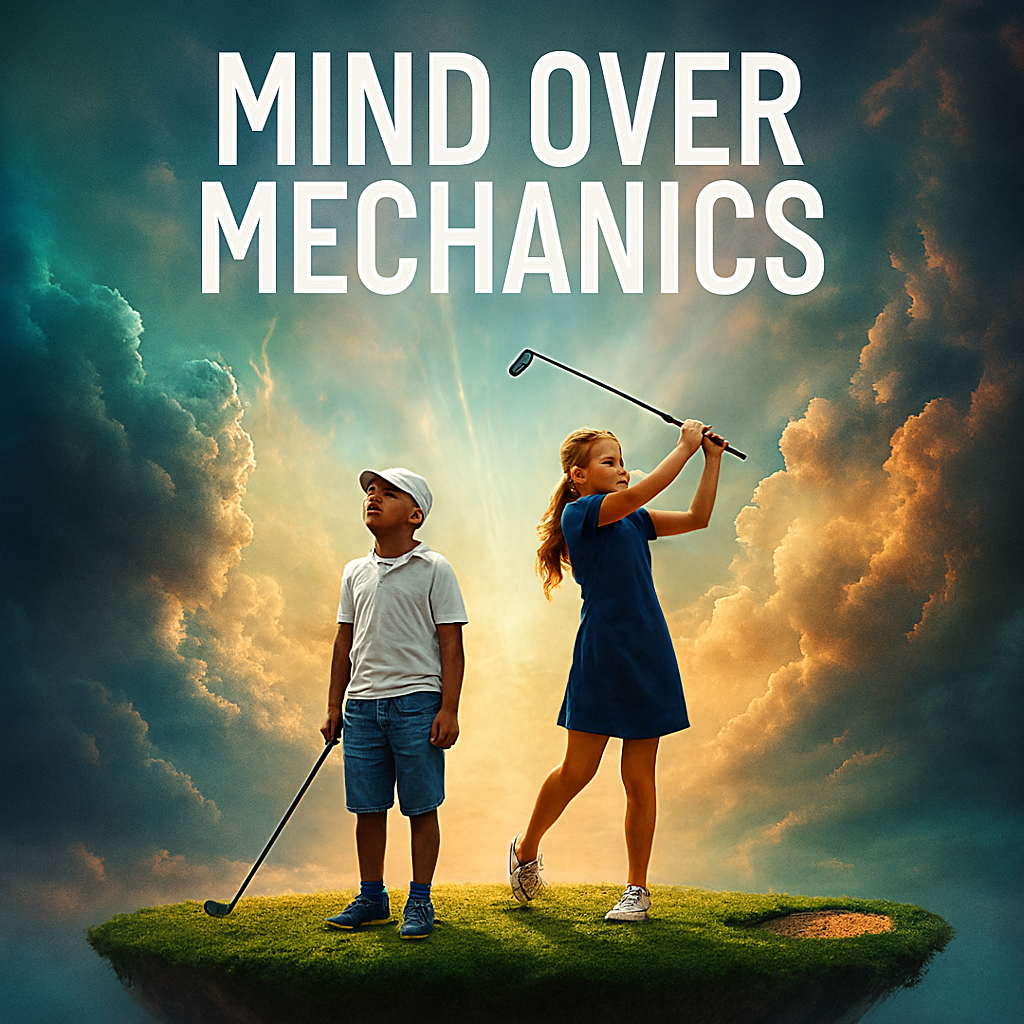 Playing Golf Anchoring Focus