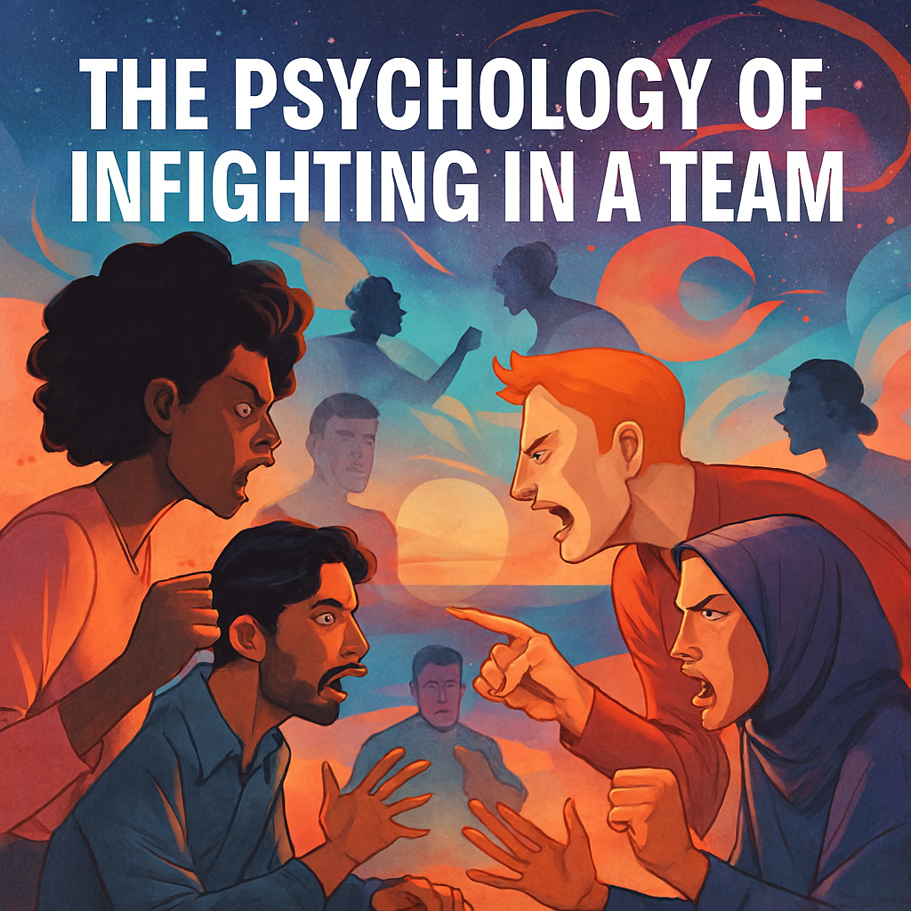 Dynamic Psychology Of Infighting In A Team Performance